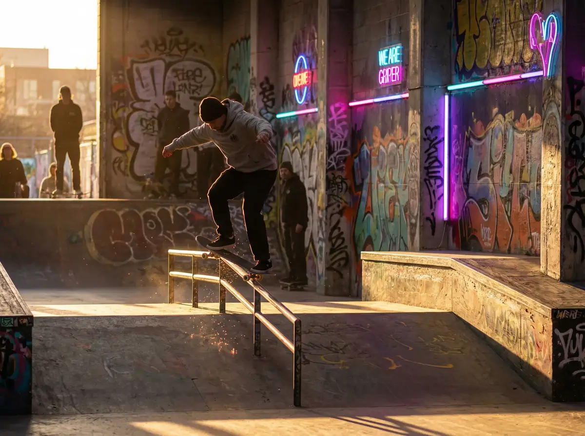 欧美午夜小视频 - 滑板研磨扶手动作